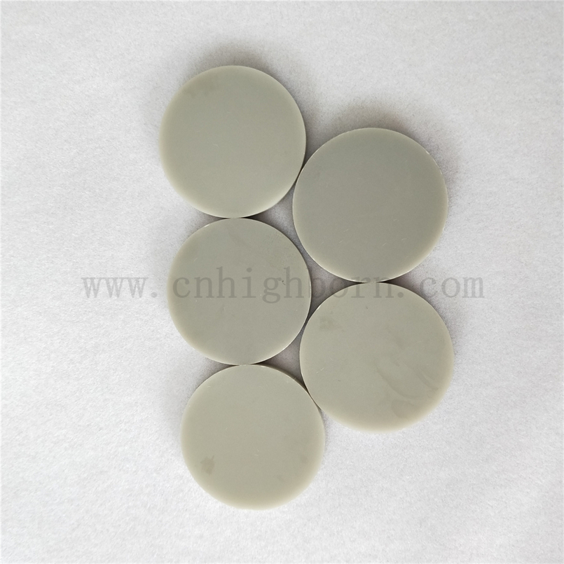 Customisierte Aluminium -Nitridscheibe bearbeitete Aln -Keramikteile