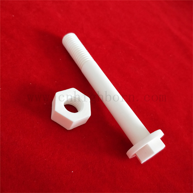  Aluminiumoxid-M6-Schraube, Sechskant-Isolierung, Al2O3-Keramikschraube