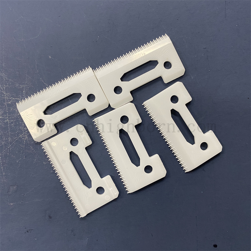 High Performance ZRO2 Clipper Keramic Hair Trimmer Blade für Pusher Scissors 