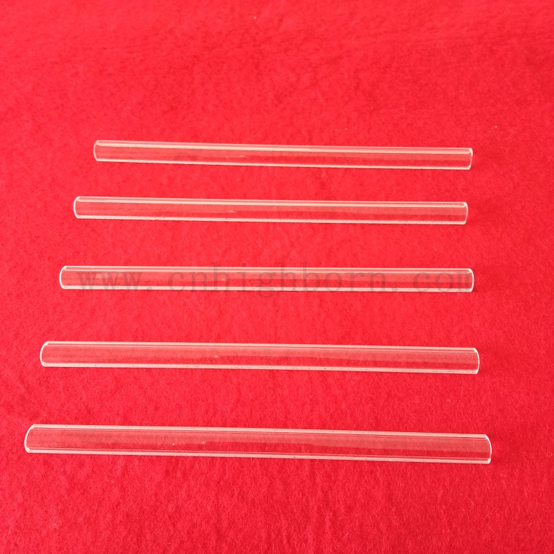 Customized Quartz Halbrohr -Lichtbogenplatte Fusions Silica Bogenplatte