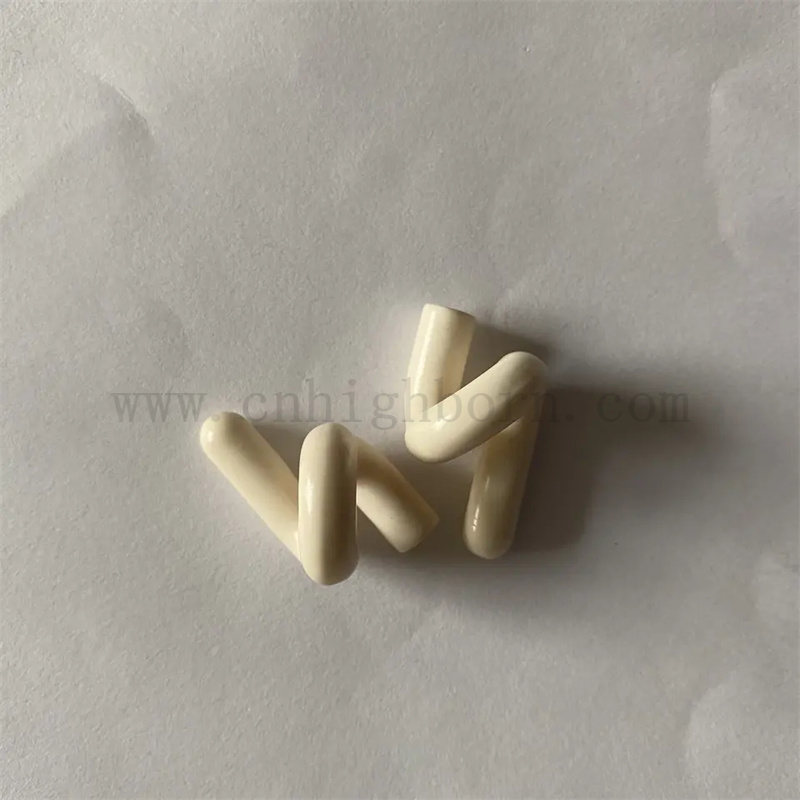 Wear Resistenz Al2O3 Alumina Keramikgarnführer Textile Keramik -Zopf -Guides