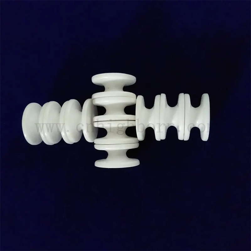 Verschleißfestigkeit Al2o3 Alumina Textile Keramikgarnführung Roller