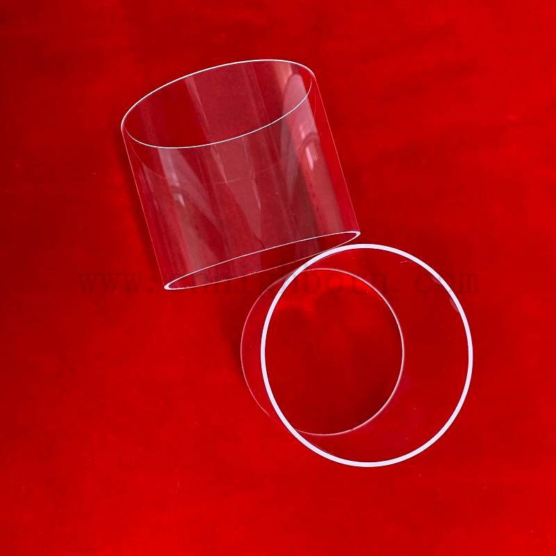Hochreinheit UV Clear Quarzglas Schweißflansch für Quarzreaktor