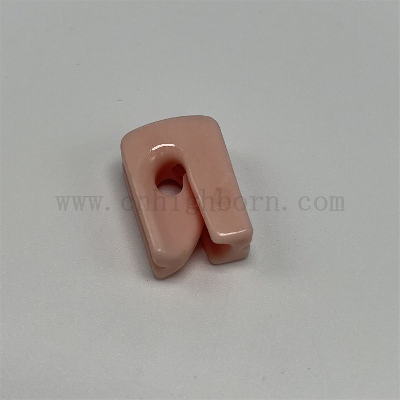 Customized Wear Resistenz Alumina Keramik Präzision Al2o3 Zubehör Teile für Textilmaschinen 