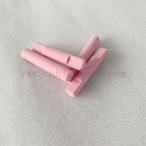 Customized Pink 95% Alumina Keramik -Stange Al2o3 Stick