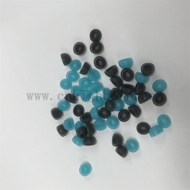 Benutzerdefinierte hochwertige weiche und komfortable Silikon -Gummi -Ohrstöpsel -Ohrstöpsel -Ohrhahnkappe für Kopfhörer