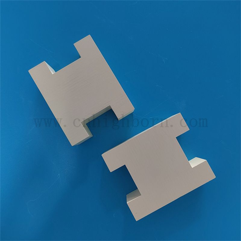 Maßgeschneiderte hitzgepresste hexagonale Bornitrid -Keramik -Strukturteile Bn Keramikschale für Vakuumofen