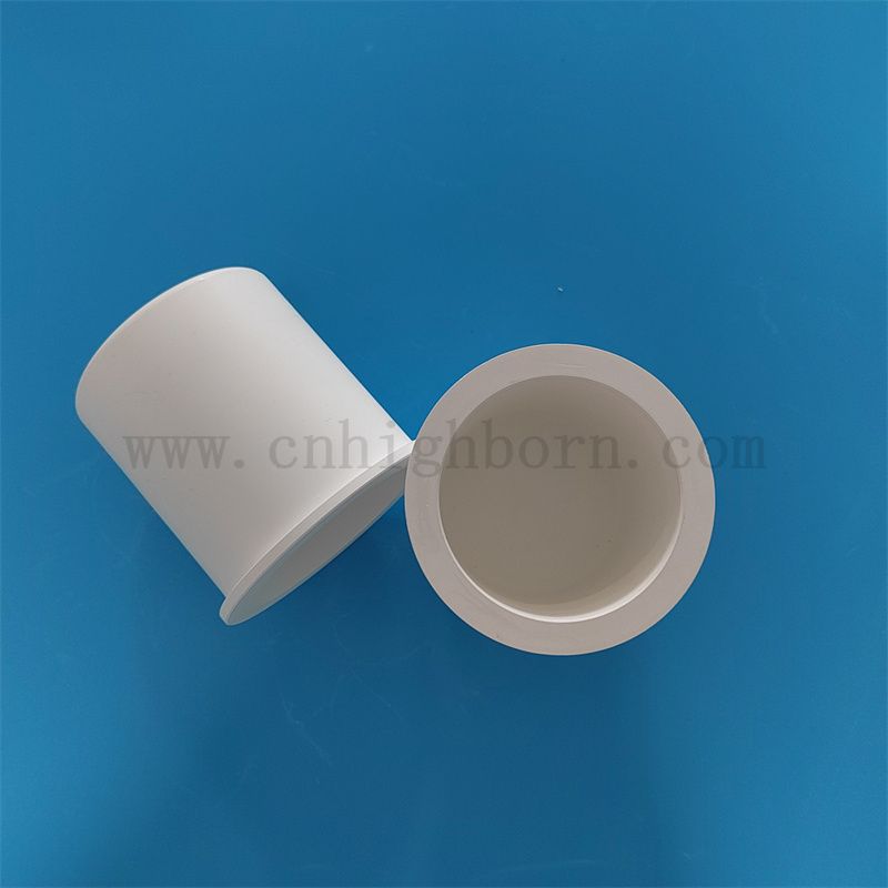 Isolator Bor Nitrid Crucible hohe thermische Leitfähigkeit BN Ceramic Boat