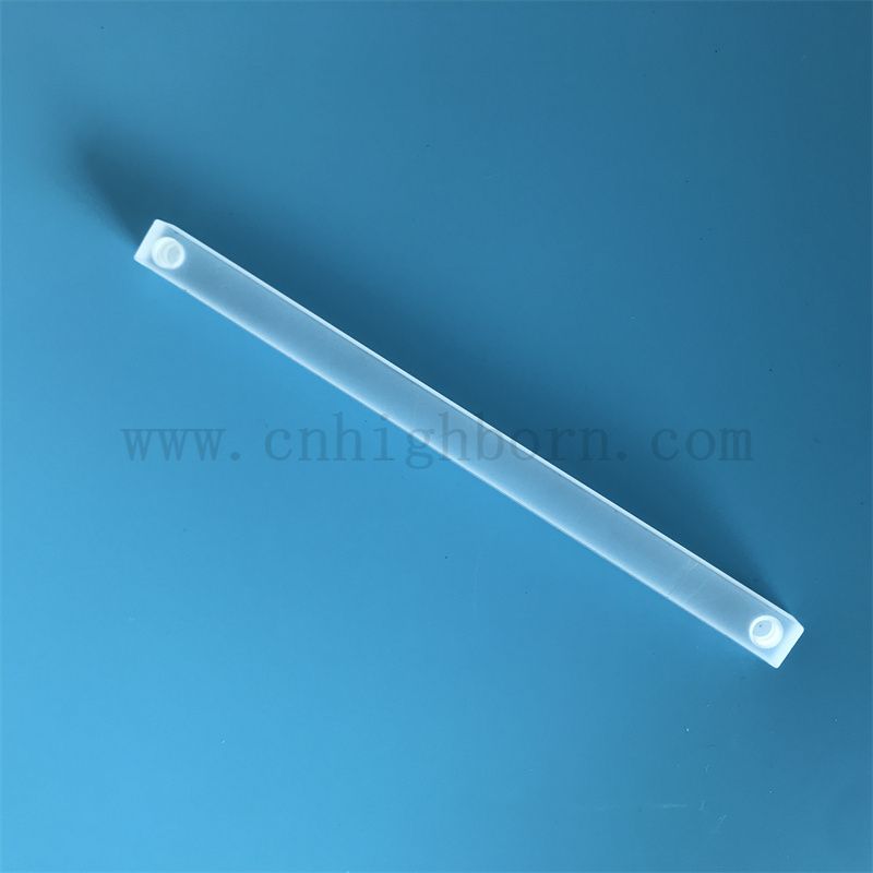 Hochreinheit quadratisch durchscheinender Hersteller Quarzstange Silica Glassrute