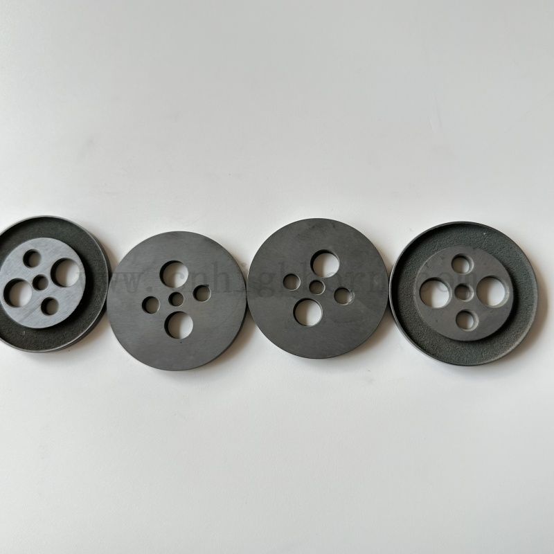  SiC Ceramic Disc Silicon Carbid Rundblatt mit hoher Verschleißfestigkeit