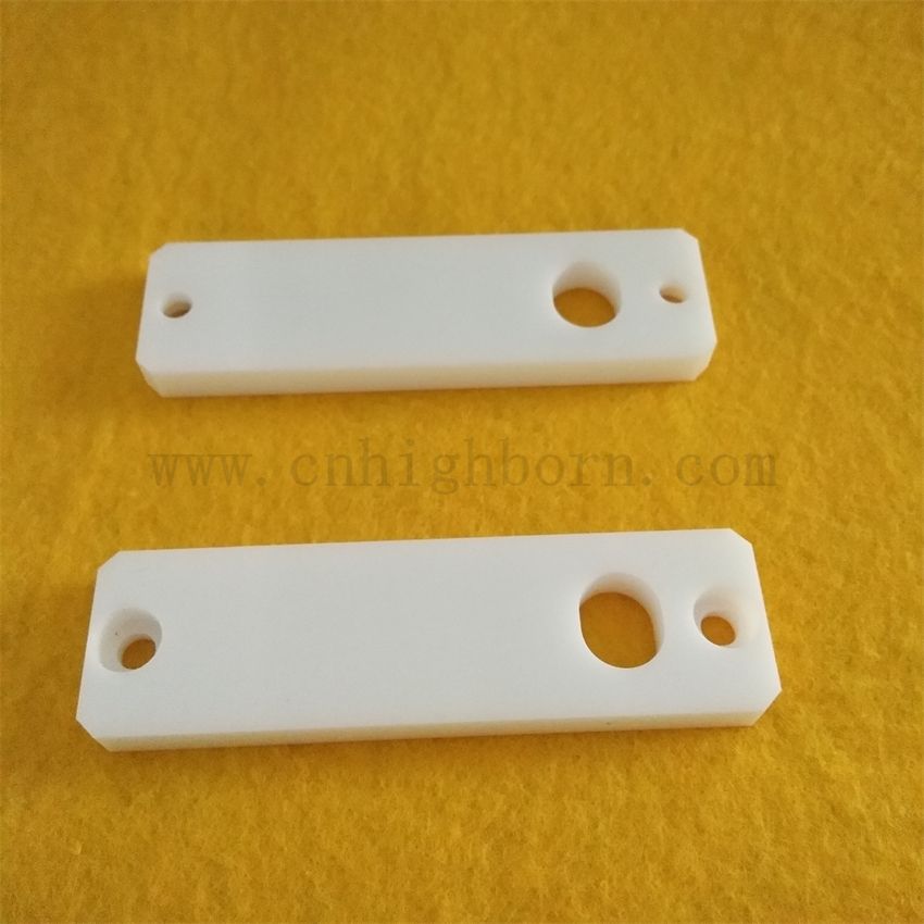 CNC -Bearbeitung poliertes Verschleißfestes Zirkonia Keramikstreifen ZRO2 Teil