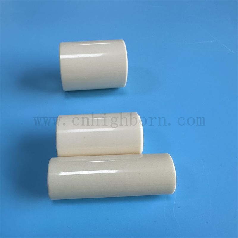 Polierte 99% Aluminiumoxid -Keramikrohr Aluminiumoxid Keramik Isolierrohr