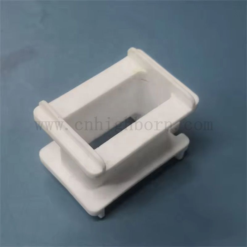 Anpassungsbewegungsverglaster Steatit -Keramik -Isolator Porzellan unregelmäßiger Block