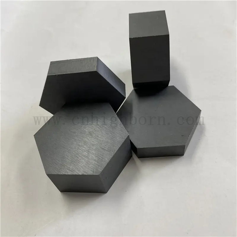 Customisierte Hexagon Bor Carbid Keramikkugel mit B4C -Keramikfliesen
