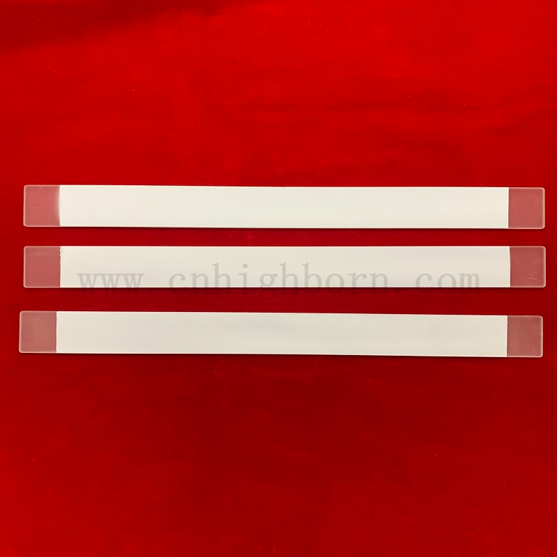 Beschichteter Keramikfilm Clear Fused Silica Quarzglasplatte