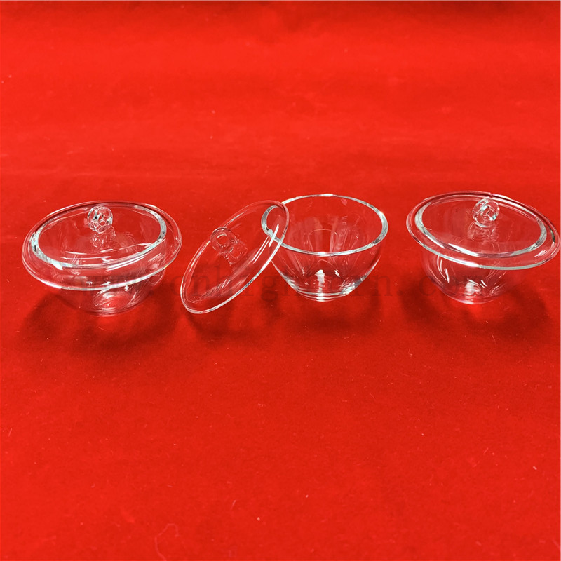 Mustdelnde klare fusionierte Kieselsäurequarzglas Tiegel mit Deckel