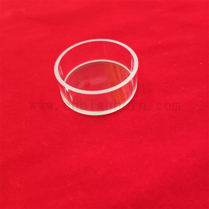 Klare Quarzzellen für Reflexionsmessungen 12 ml zylindrische Glaszellen rundes Spektrophotometer Quarzkuvette