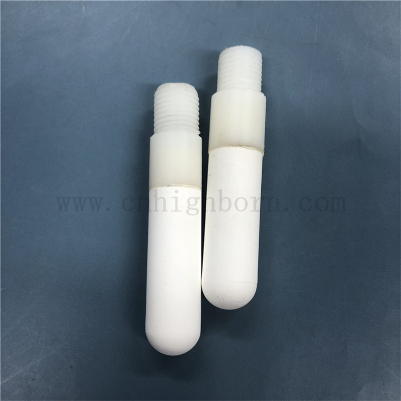  Boden Tensiometer Teile selbst absorbierender poröser Aluminiumoxid-Keramikkopf Mikroporös Keramikrohr