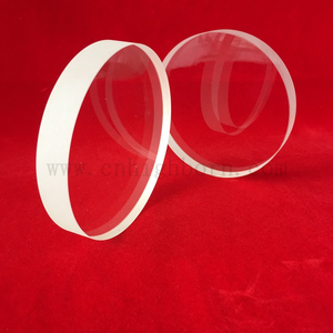 Hochpräzises 20-mm-Schauglas, klare runde Quarzglasscheibe