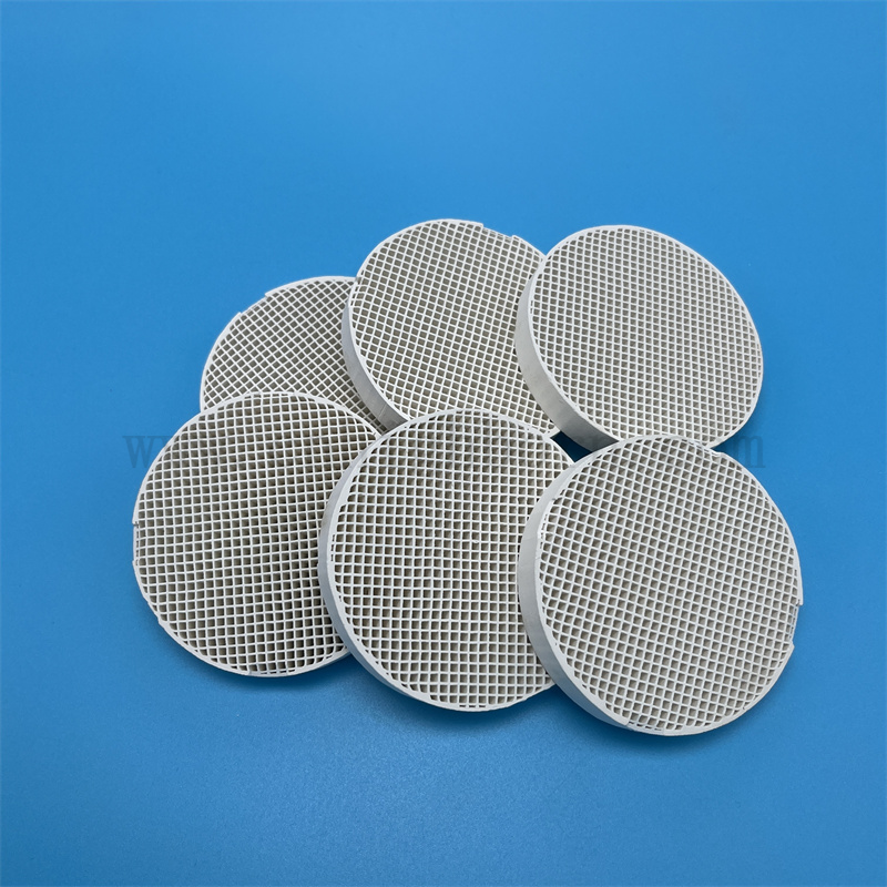 Mullite Cordierit Keramik -Dentalschale Wabenkeramikplatte