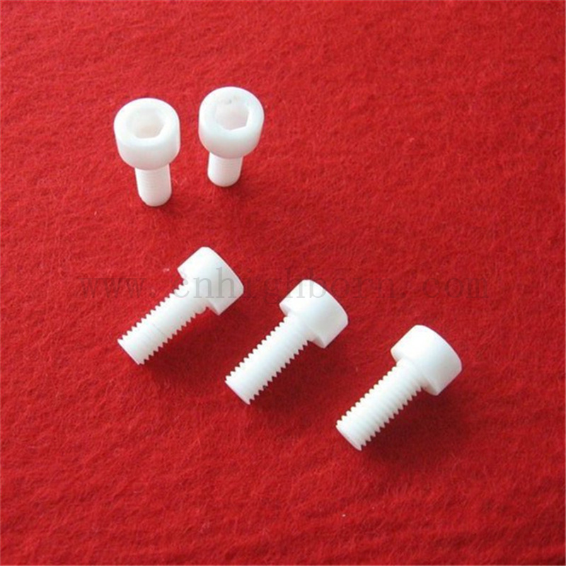 Zirkonia -Keramikschraube Customized Hochfestigkeit Zro2 Bolzen und Nuss