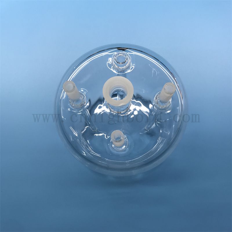 Hochtemperaturwiderstand transparenter maßgeschneiderter Quarzglasreaktor