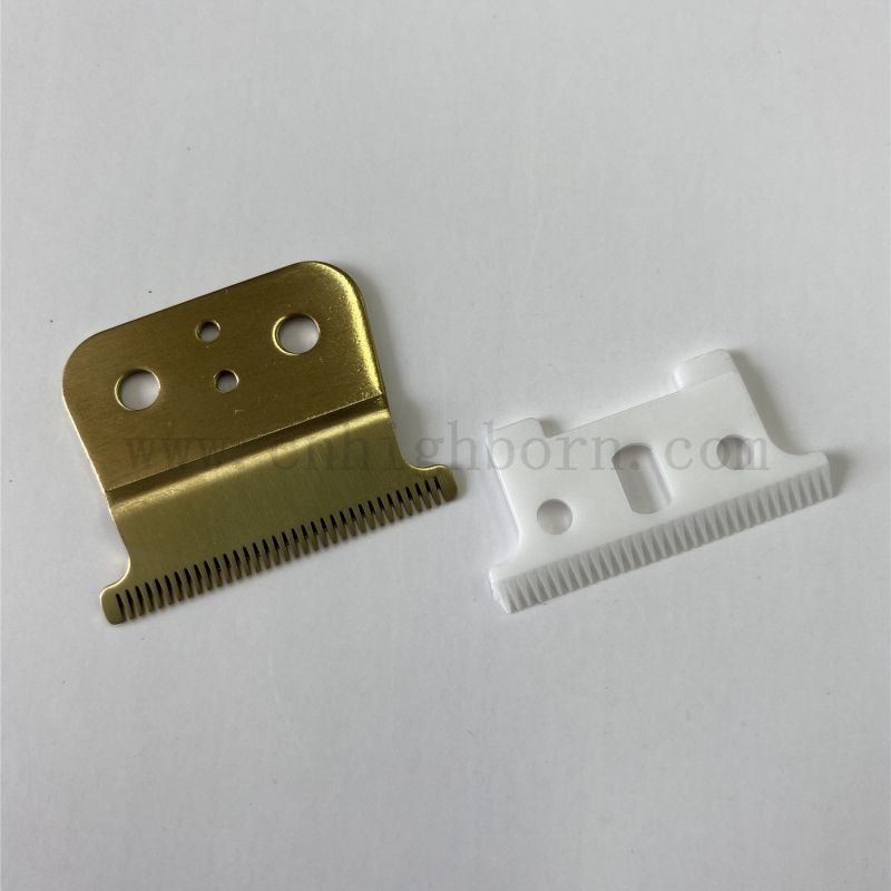 Hochübergreifendes Zirkonia Keramik Haar Clipper Blade Set mit Metallfleckenklinge