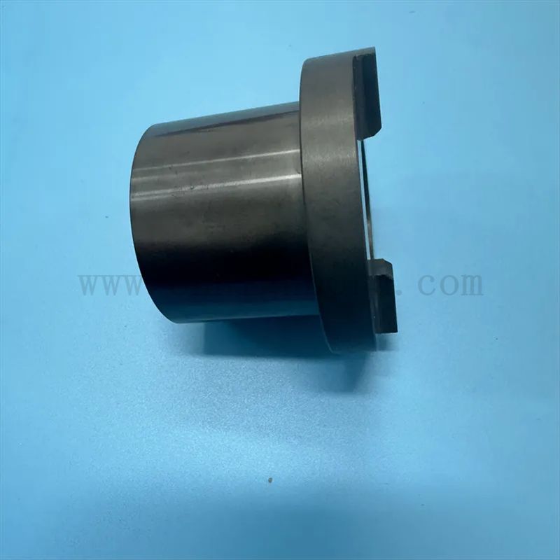 Bearbeitung hochpräziser Siliziumkarbid-Keramik-Ersatzteile Sic-Ärmel