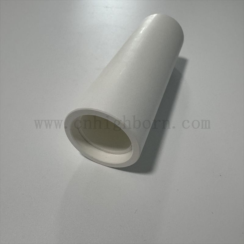 Vakuum -Isolierbor -Nitrid -Keramikrohre Hochtemperatur Heißgepresste HBN -Röhrchen