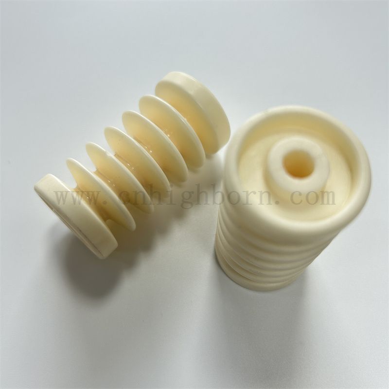 Textilkeramik 99% Alumina Keramikdraht -Guider -Ösen für Drahtanleitungen