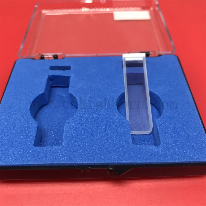 Labor UV 1mm Pfadlänge Quarzkuvette 0,35 ml optische Glaszelle