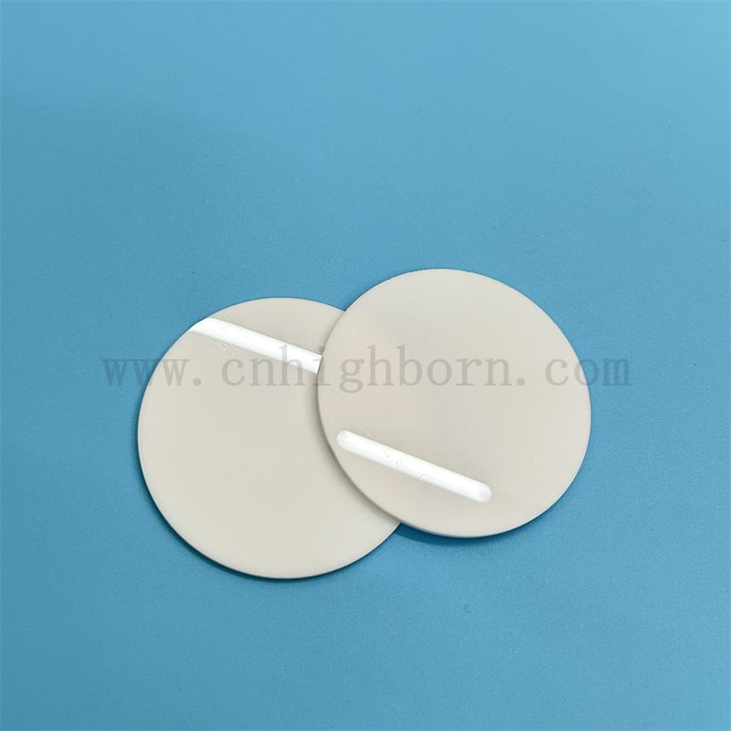 Keine Porositätsmaschinen -Glas -Scheibenscheibenoberfläche Polierisolator Macor Platte