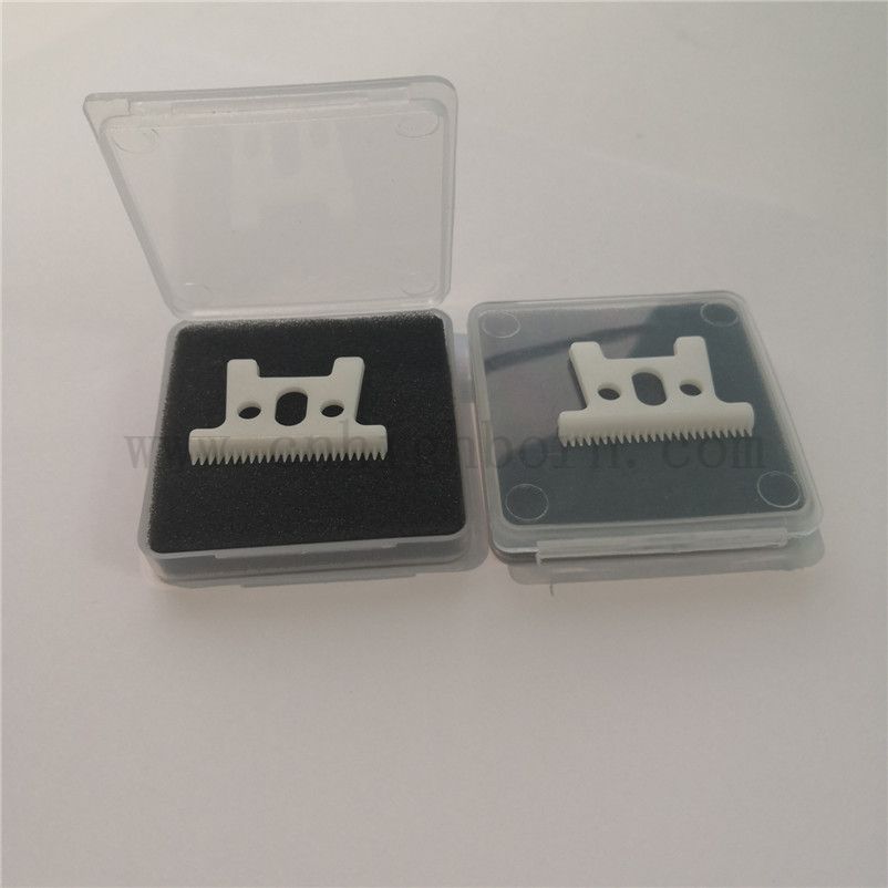 Weiße Zirkonia Keramik -Trimmer -Klingen -Verschleiß Widerstand Haustierpflege Keramikblatt