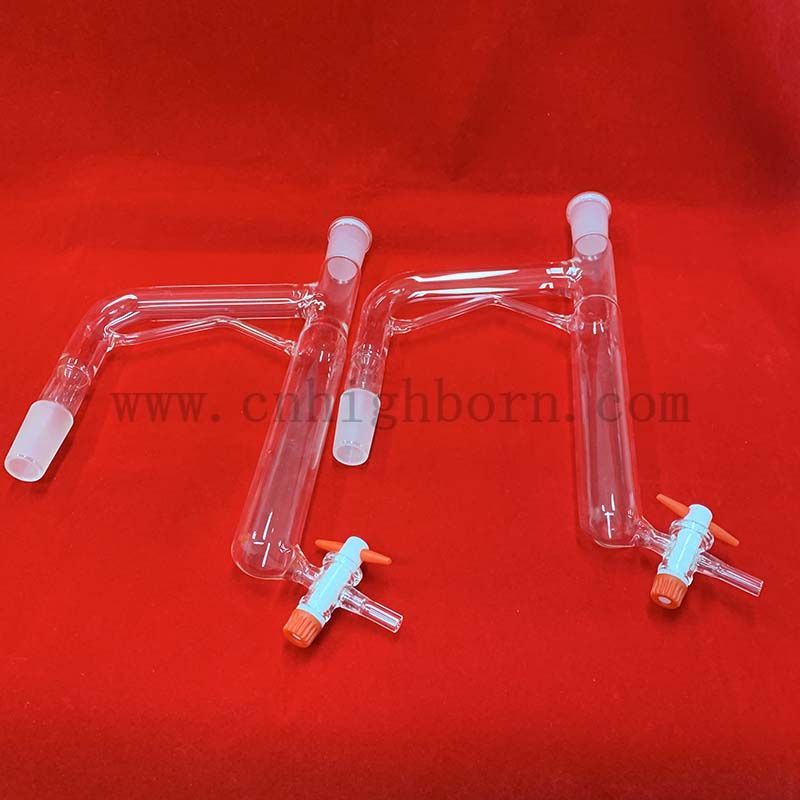 Transparente maßgeschneiderte Form Fusions Quarzglas Laborinstrument