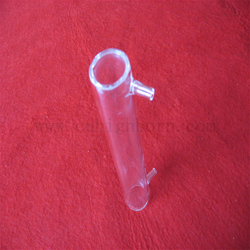 Customisierte transparente Spektrometer optische zylindrische Zellzylinder -Quarzglaskluvette