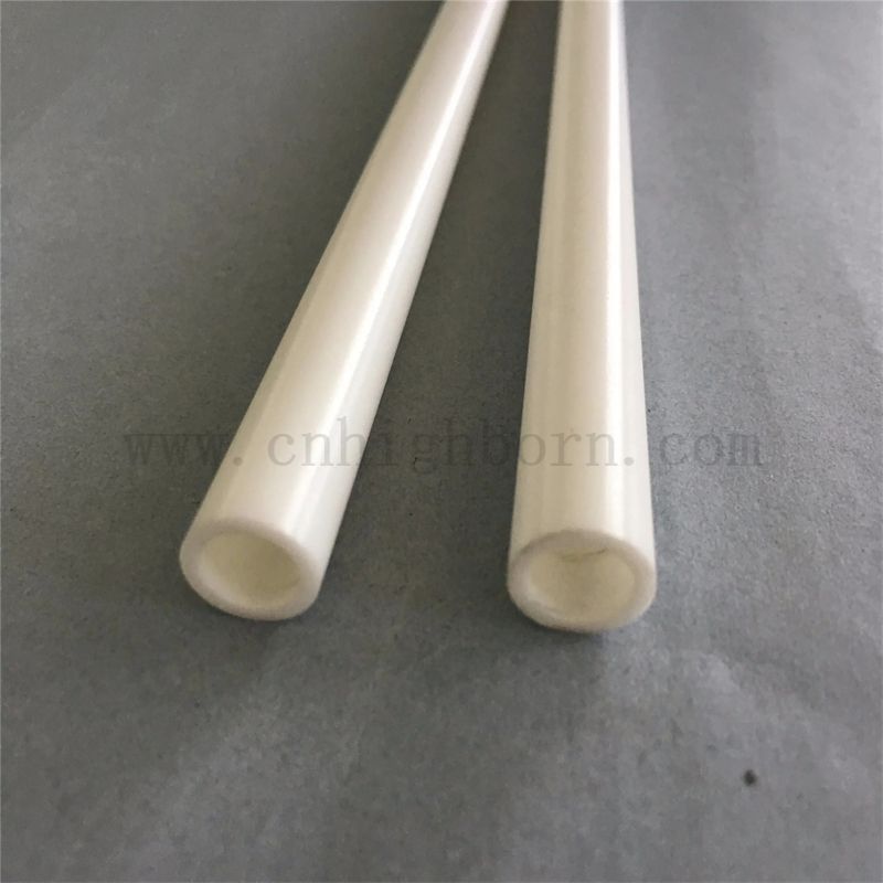 Yttrium -stabilisierte Oberflächenpolierzirkonia -Rohr mit hoher Härte ZRO2 -Keramikrohr