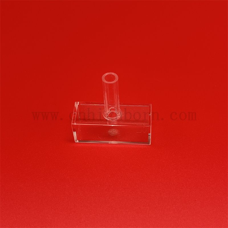 Laborglaswares Halbleiter klarer Quarzglasklugette