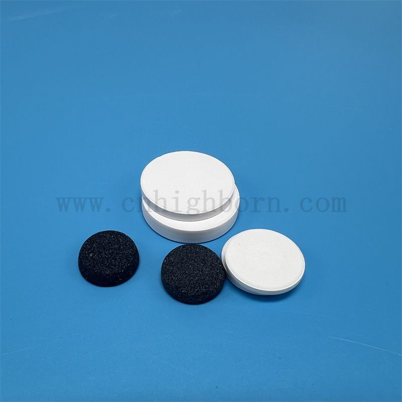 Isolator Poröser Siliziumkarbidfilterplatte Alumina Keramikluftfiltrationsscheibe