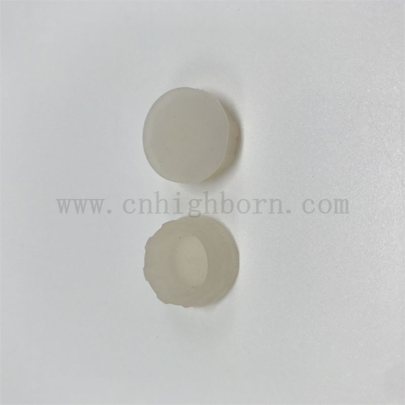 Lebensmittelqualität rund Silikon Gummi -Ferrusdichtung flache Abdeckung Silastic Dichtteile