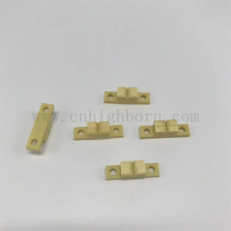 Gelbe MG-PSZ-Strukturteile MGO stabilisiertes ZRO2-Zirkonia-Keramikblech