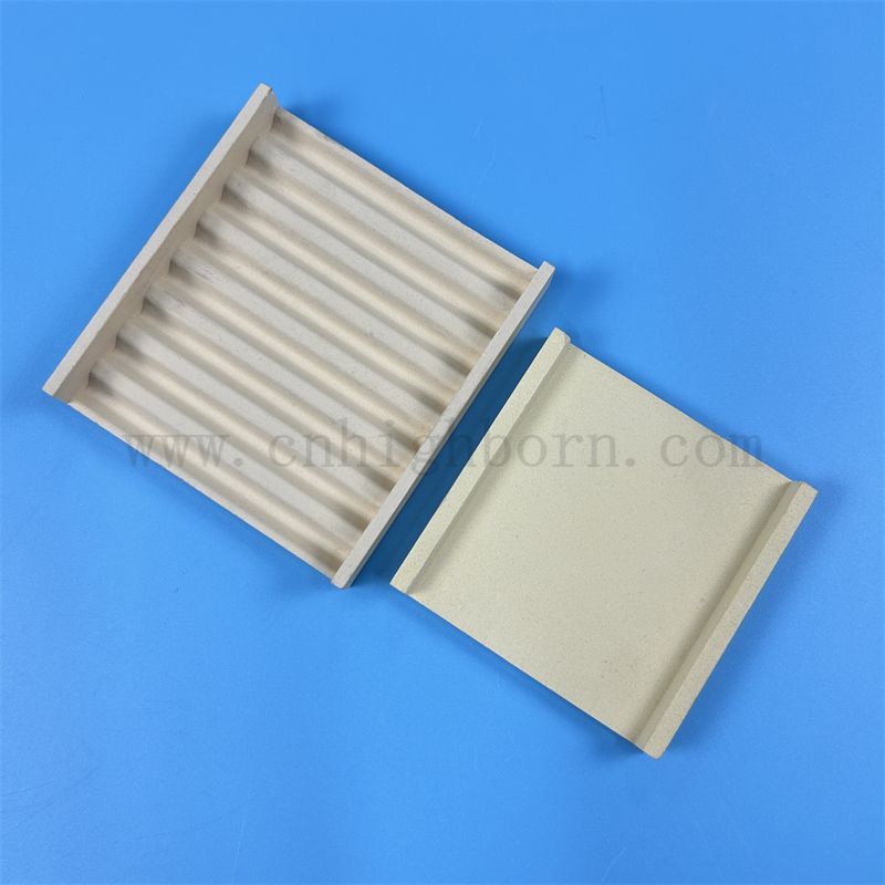 Calciumstabilisierte Zirkoniumoxid ZRO2 Zirkonia -Keramik -Flachblecher für Ofen