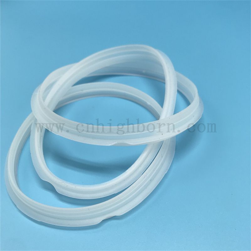 Transparent angepasste hochpräzise Silikon O Ring Dichtungen Gummidichtung Dichtungsringe