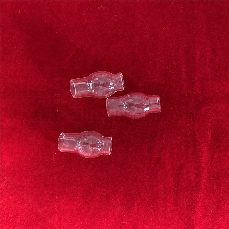 Wärmewiderstand Customisierte Form klar geschmolzene Silica Quarzrohr Labor Ware