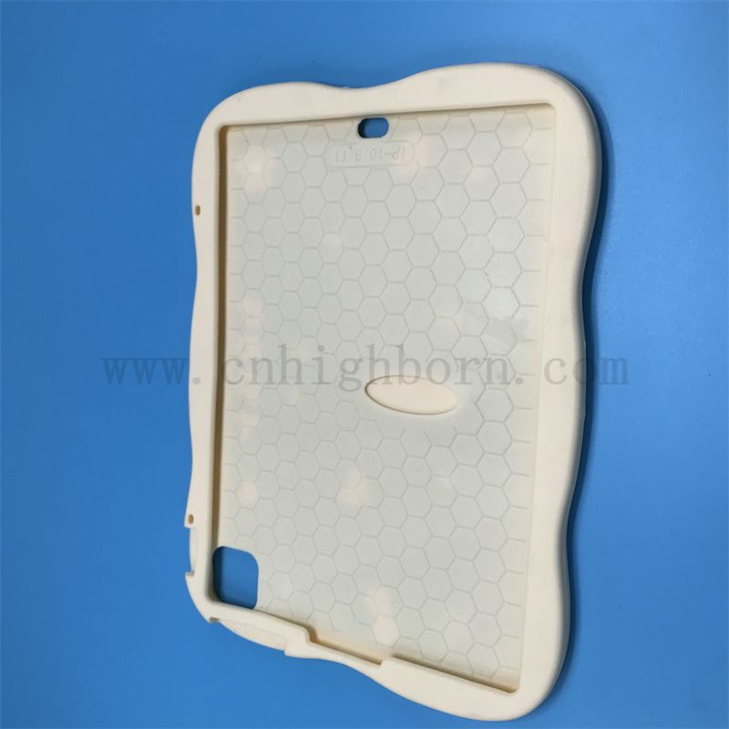 Customized Soft Pad Shell gelbe süßes Muster Silikon Gummi -Schutzhülle 