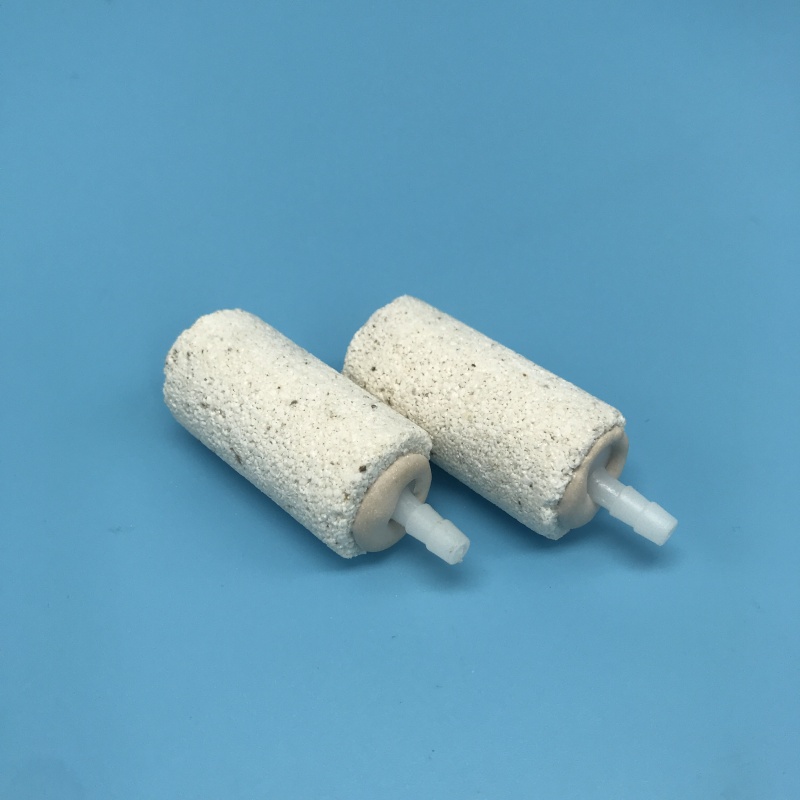 Aquariumzylinderluftstein Mineralblasen Freisetz Fischtankpumpe Luftsteine ​​Belüftung Sauerstoffdiffusor