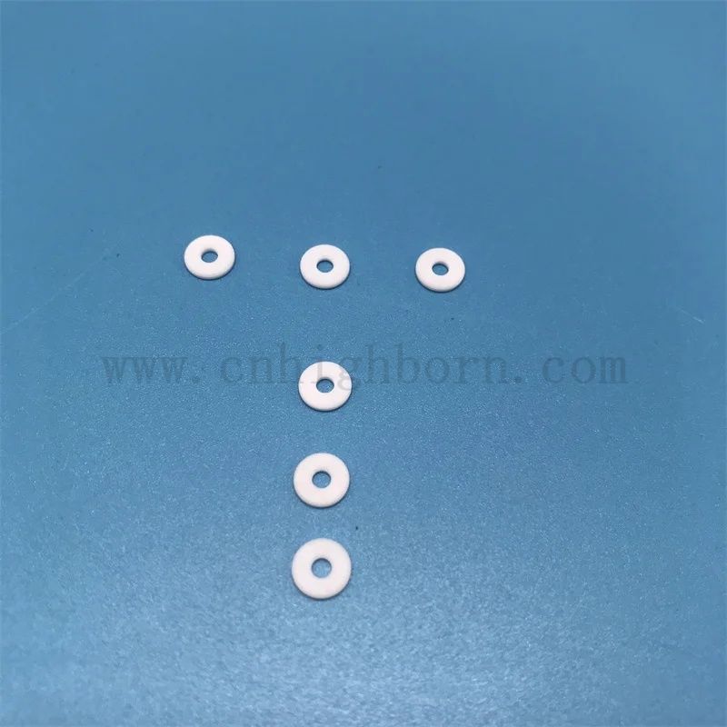  Benutzerdefinierte komplex geformte Keramikteile rechteckige Macor -Ringblechmaschinenscheiben