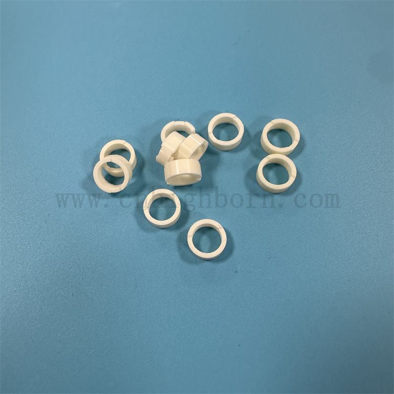 Customized 95% Aluminiumoxid Keramikring Al2O3 Keramikdichtung Dichtung