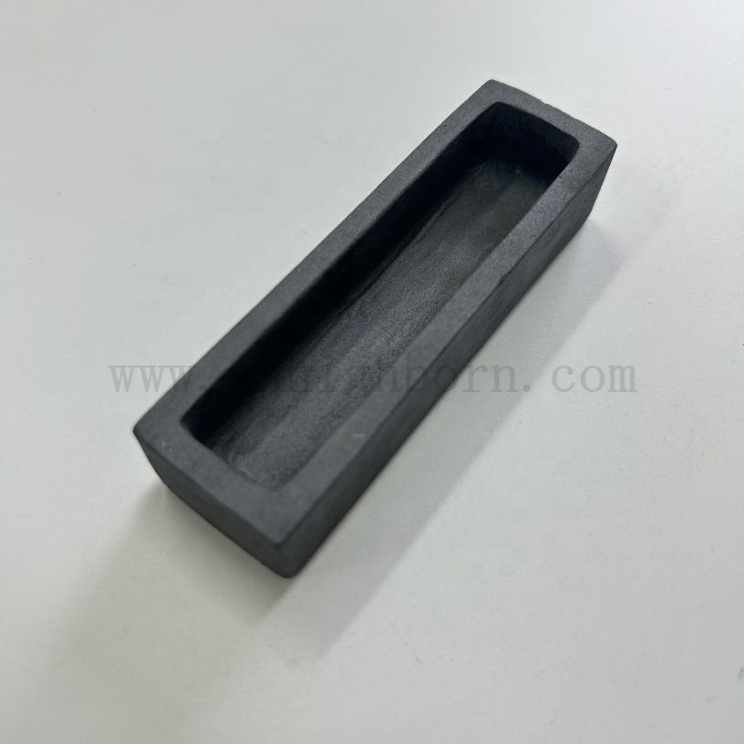 Hohe thermische Leitfähigkeit Siliziumkohlenkartonboot, die Sic Keramik Tiegel schmelzen