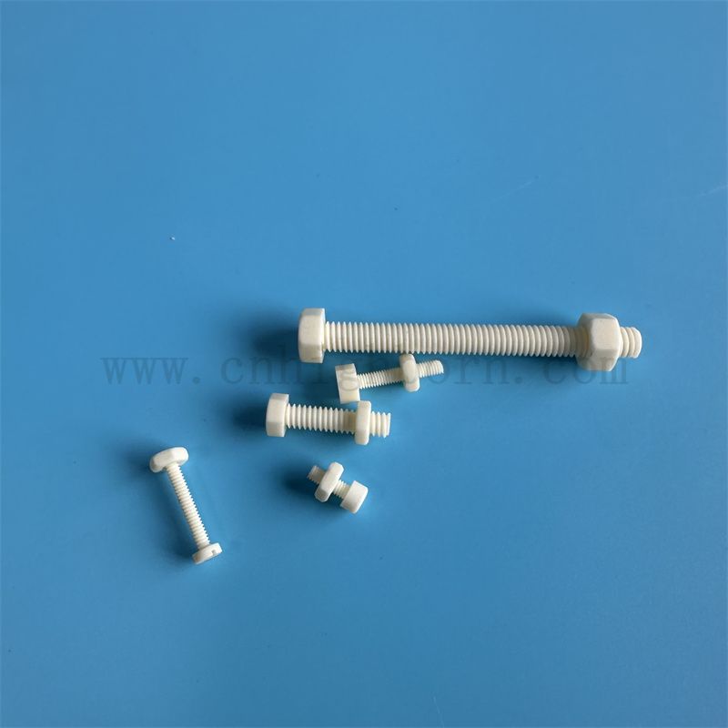 Industrielle 99 Alumina -Keramik -Strukturhalterteile Schimmeldesign und Anpassung Präzisions -Keramikkomponente