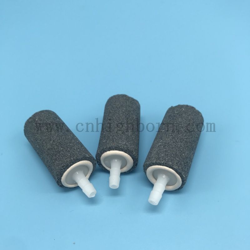 Zylindrische Luftblasensteinaquarium -Fischtankbelüftungspumpe Hydrokroponik Sauerstoffdiffusor 